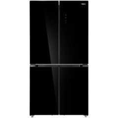 Teka Ψυγείο Ντουλάπα 436lt Total NoFrost Υ183xΠ83.6xΒ63.6εκ. Μαύρο RMF 75820 GBK